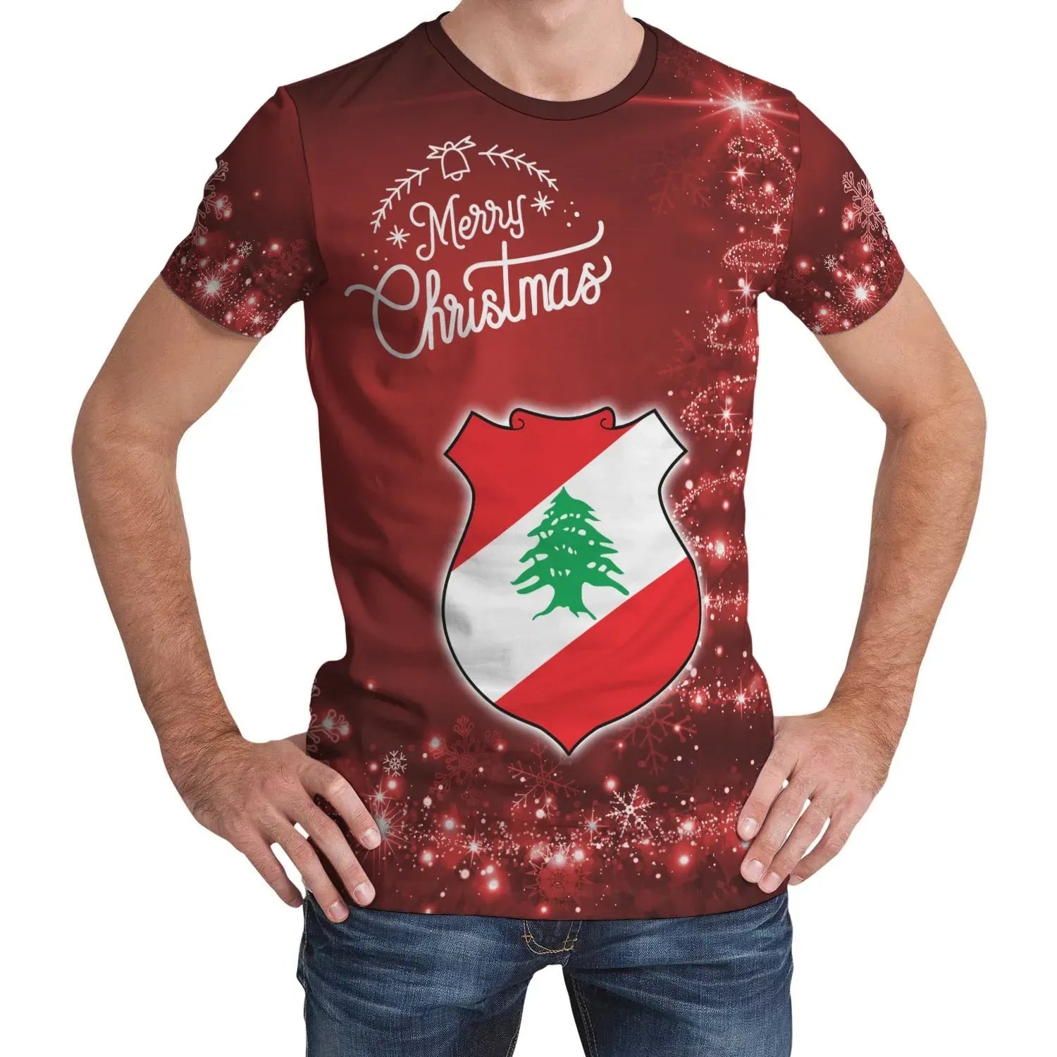 lebanon-christmas-t-shirt-womensmens