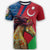 Azerbaijan Pride and Heritage T Shirt Happy Independence Day RLT8 - Wonder Print Shop