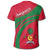 Maldives Coat Of Arms T Shirt Cricket Style RLT12 - Wonder Print Shop