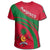 Maldives Coat Of Arms T Shirt Cricket Style RLT12 - Wonder Print Shop