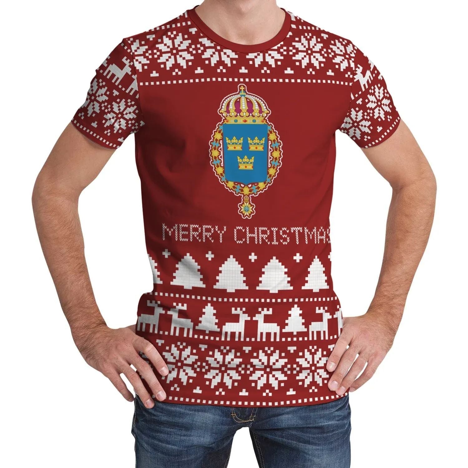 sweden-3-christmas-t-shirt-ver02