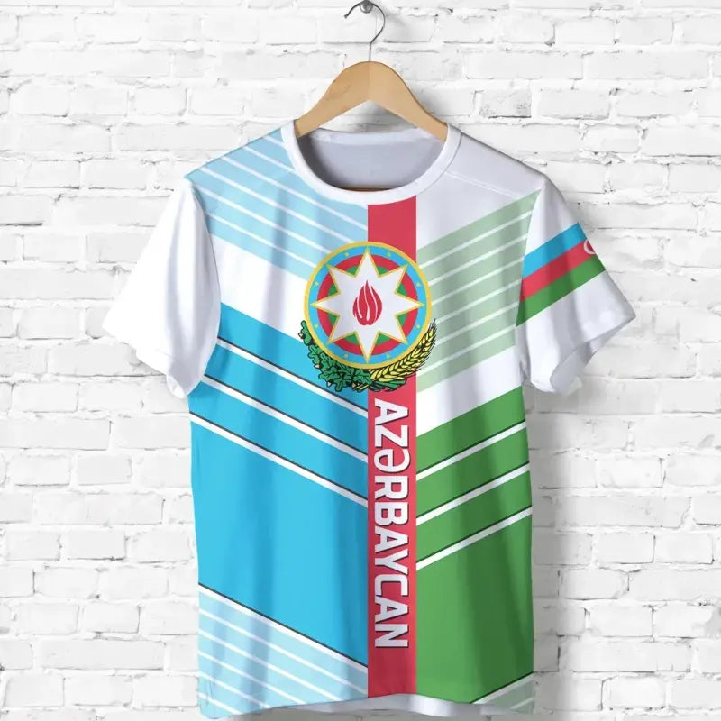 Azerbaijan T Shirt Sport Style RLT8 - Wonder Print Shop