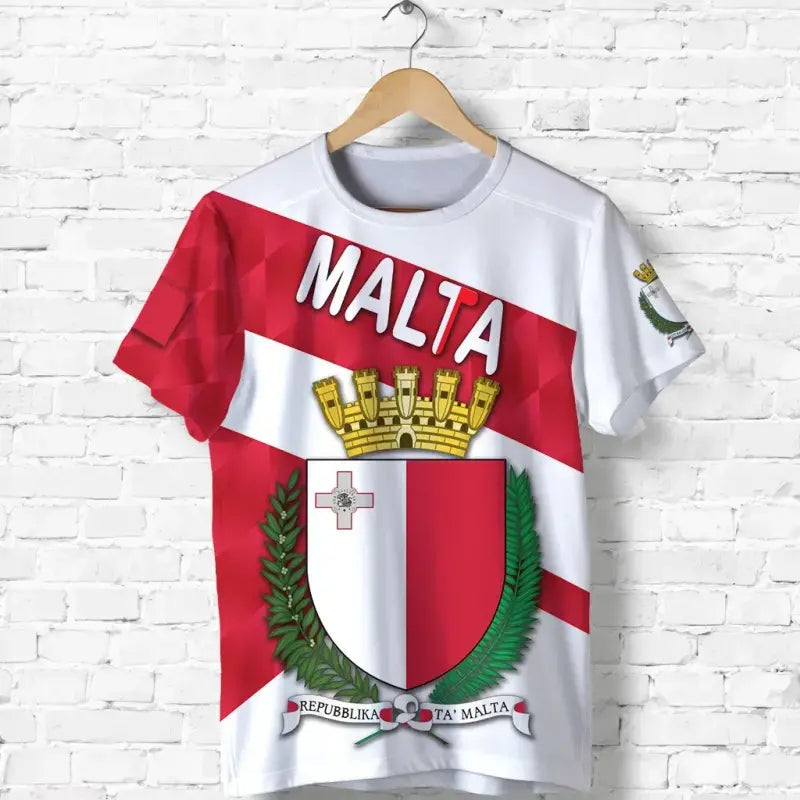 Malta T Shirt Sporty Style RLT12 - Wonder Print Shop