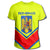 Romania Coat Of Arms T Shirt Lucian Style RLT13 - Wonder Print Shop