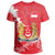 Singapore Christmas Coat Of Arms T Shirt X Style RLT13 - Wonder Print Shop