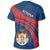 Serbia Coat Of Arms T Shirt Cricket Style RLT7 - Wonder Print Shop