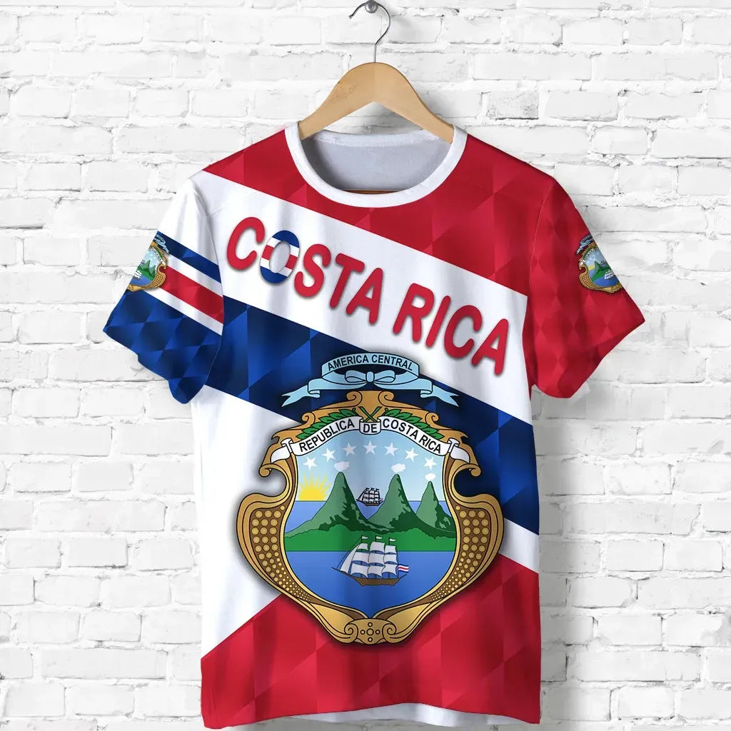 Costa Rica T Shirt Sporty Style RLT13 - Wonder Print Shop