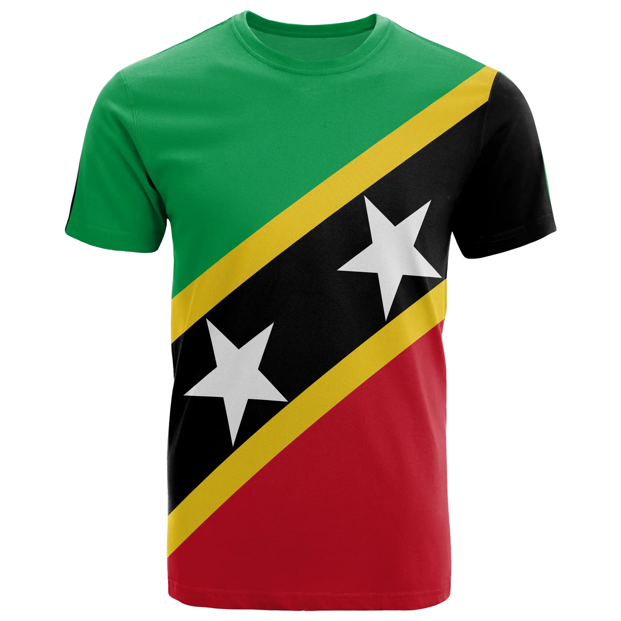 saint-kitts-and-nevis-t-shirts-saint-kitts-and-nevis-flag-style