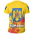 Romania Coat Of Arms T Shirt Spaint Style RLT13 - Wonder Print Shop