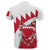 Bahrain T Shirt Al Theeb Al Ahmar Football RLT8 - Wonder Print Shop