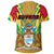 Guyana T Shirt Jaguars Coat of Arms RLT8 - Wonder Print Shop