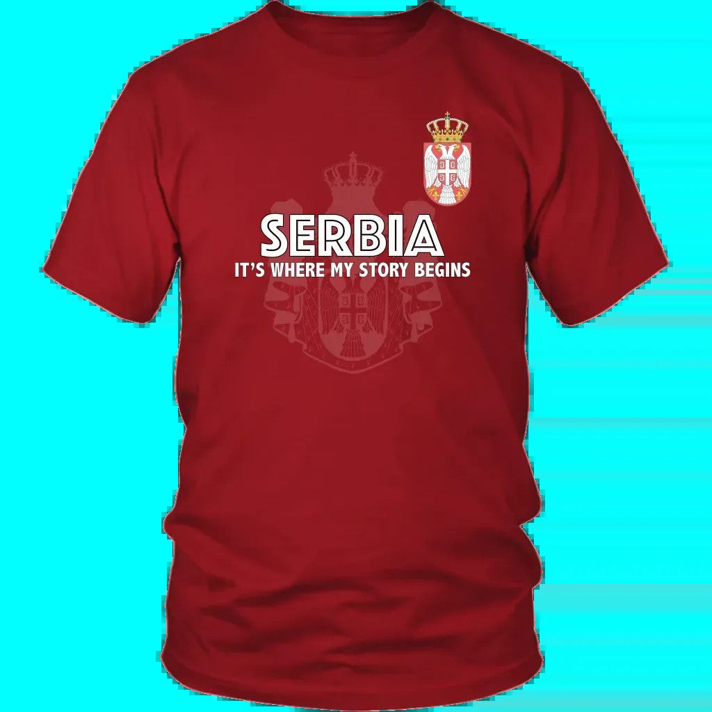 Serbia T Shirt Serbia T Shirt RLT7 - Wonder Print Shop