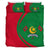 Maldives Flag Coat Of Arms Bedding Set Circle RLT12 - Wonder Print Shop