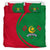 Maldives Flag Coat Of Arms Bedding Set Circle RLT12 - Wonder Print Shop