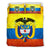 Colombia Coat Of Arm Bedding Set RLT7 - Wonder Print Shop