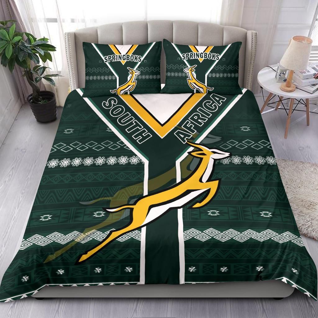 Rugby South Africa Bedding Set Springboks Forever Style RLT8 - Wonder Print Shop