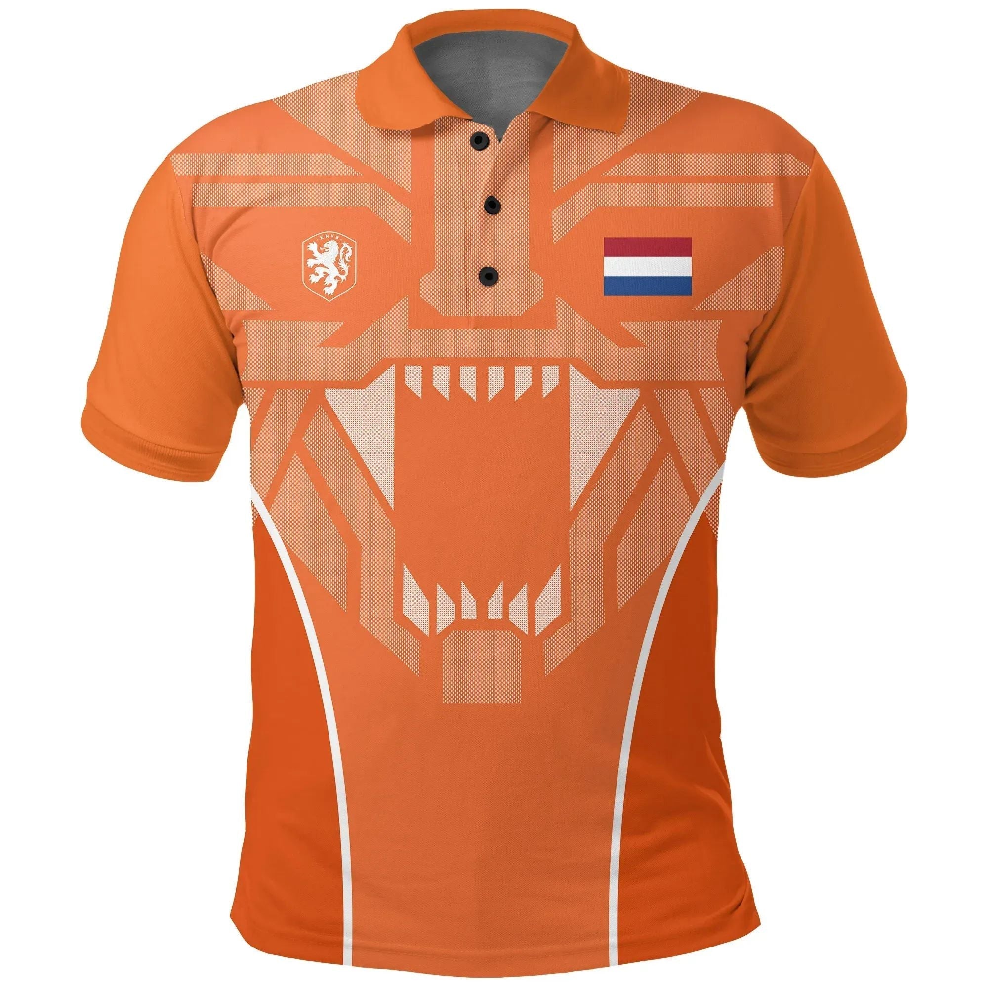 Netherland Polo Shirt Strong Lion RLT7 - Wonder Print Shop