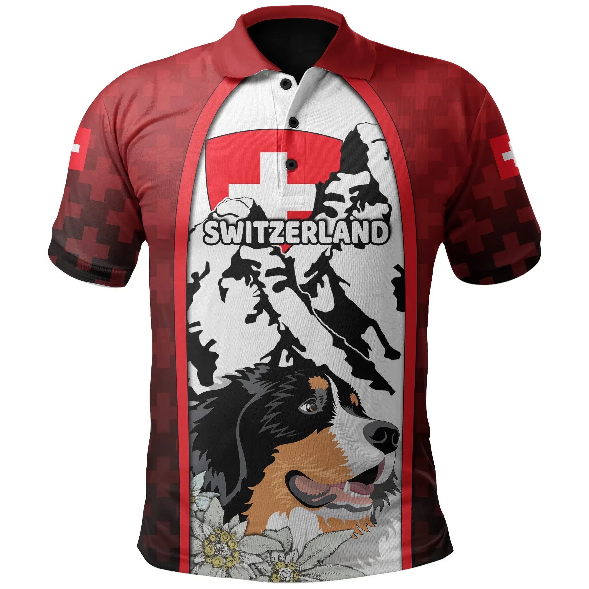 switzerland-polo-shirt-coat-of-arms-and-bernese-mountain-dog