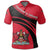 Trinidad and Tobago Polo Shirt Coat Of Arms Cricket Style RLT6 - Wonder Print Shop