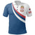 Serbia Polo Shirt Serbia Flag Blue RLT7 - Wonder Print Shop