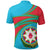 Azerbaijan (Blue) N Flag Polo Shirt RLT8 - Wonder Print Shop