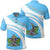 Saint Lucia Polo Shirt Coat Of Arms Cricket Style RLT6 - Wonder Print Shop