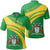 Guyana Polo Shirt Coat Of Arms Cricket Style RLT8 - Wonder Print Shop