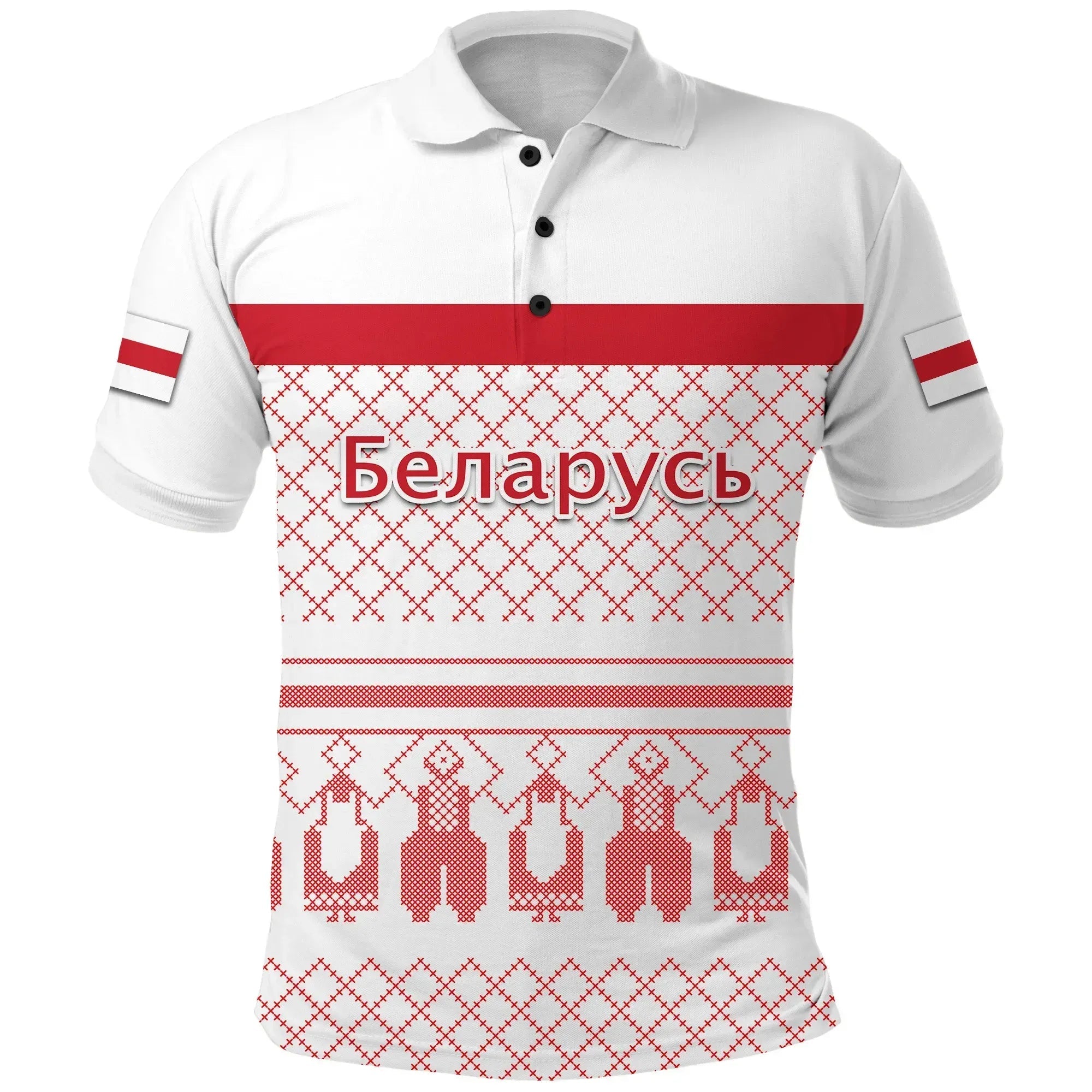 Belarus Polo Shirt Flag Embroideries Freedom RLT6 - Wonder Print Shop