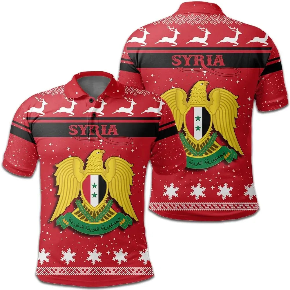 christmas-syria-coat-of-arms-polo-shirt