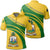 Saint Vincent and the Grenadines Polo Shirt Coat Of Arms Cricket Style RLT13 - Wonder Print Shop