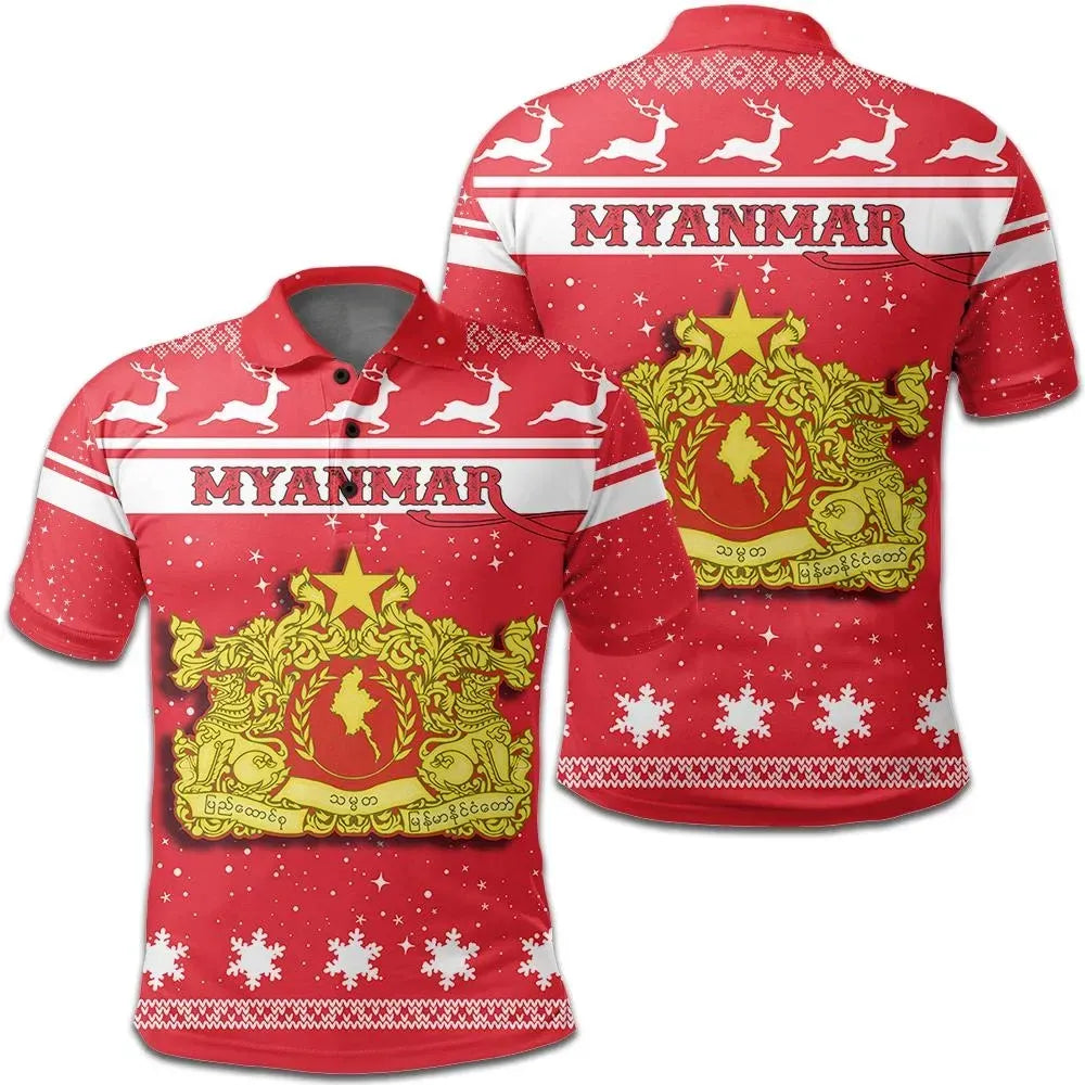 christmas-myanmar-coat-of-arms-polo-shirt