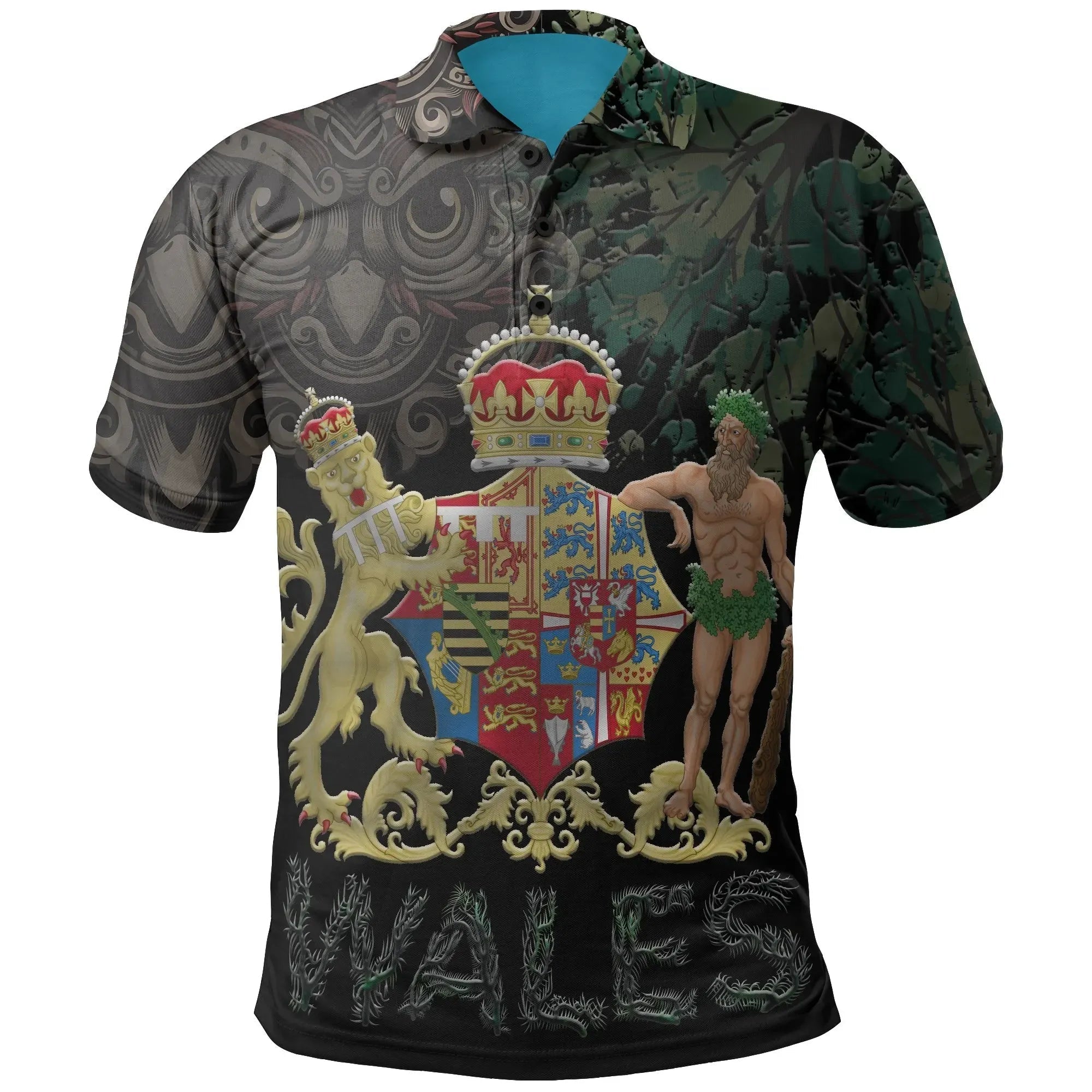 Polo Shirt Coat Of Arms Alexandra of Denmark Princess of Wales Celtic Inspired RLT13 - Wonder Print Shop