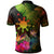 The Philippines Custom Polynesian Polo Shirt Hibiscus and Banana Leaves RLT6 - Wonder Print Shop