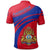 Cambodia Polo Shirt Coat Of Arms Cricket Style RLT7 - Wonder Print Shop