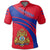 Cambodia Polo Shirt Coat Of Arms Cricket Style RLT7 - Wonder Print Shop