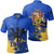 Barbados Polo Shirt Coat Of Arms Spaint Style J8W RLT13 - Wonder Print Shop