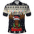 Sweden Polo Shirt Christmas Moose Navy RLT7 - Wonder Print Shop