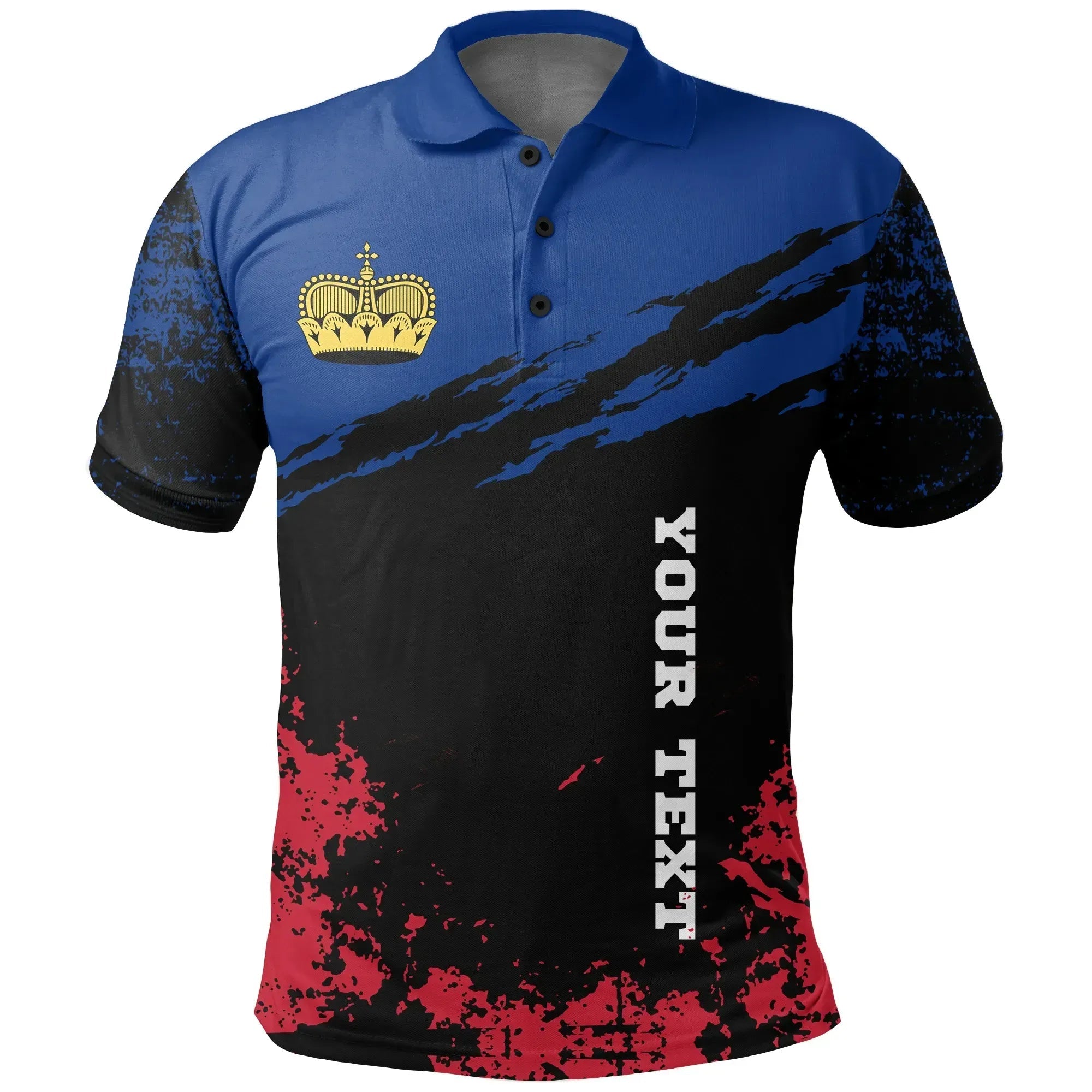 Liechtenstein Polo Shirt Customized RLT6 - Wonder Print Shop