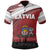 Latvia Polo Shirt Flag Latvija Football Style RLT6 - Wonder Print Shop