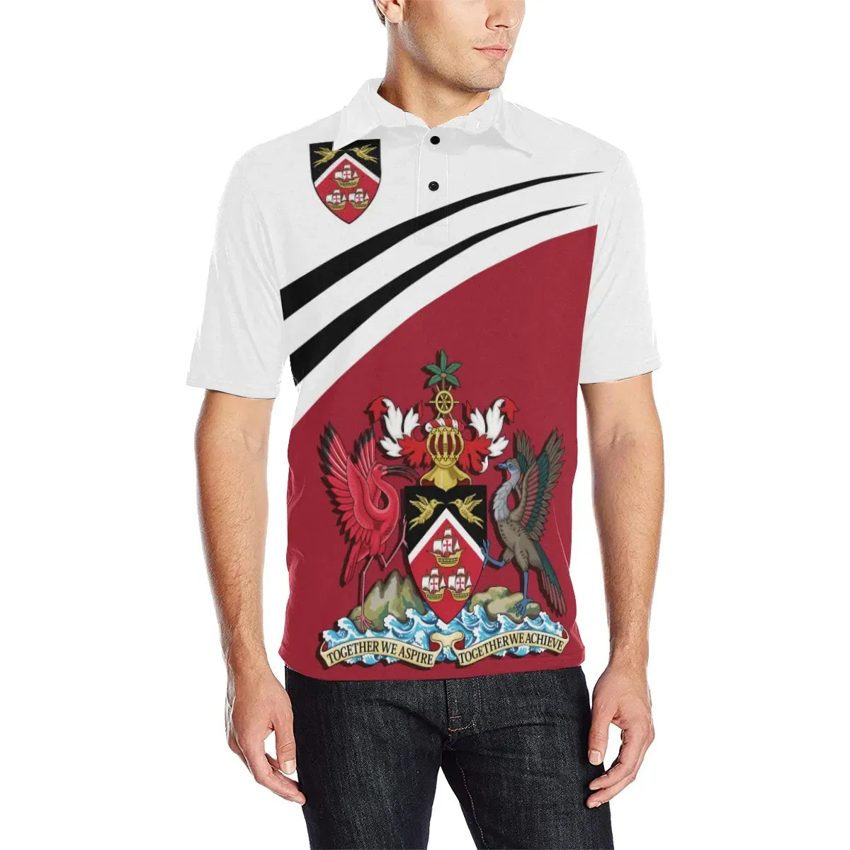 Trinidad and Tobago Premium Polo RLT6 - Wonder Print Shop