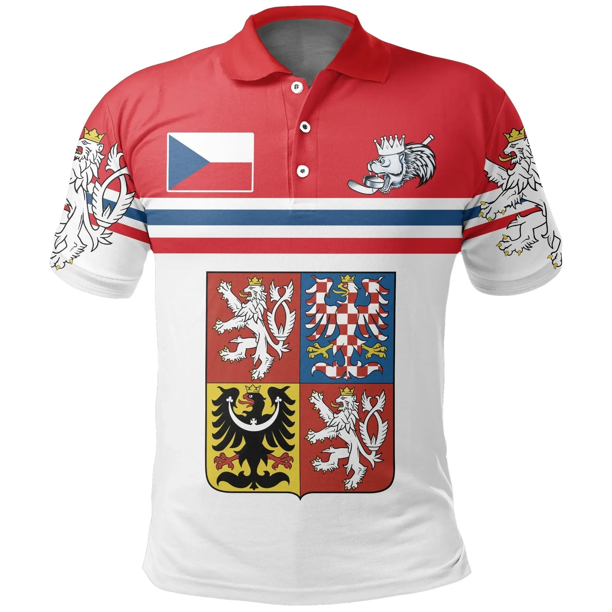 czech-republic-hockey-polo-shirt-hockey-lion