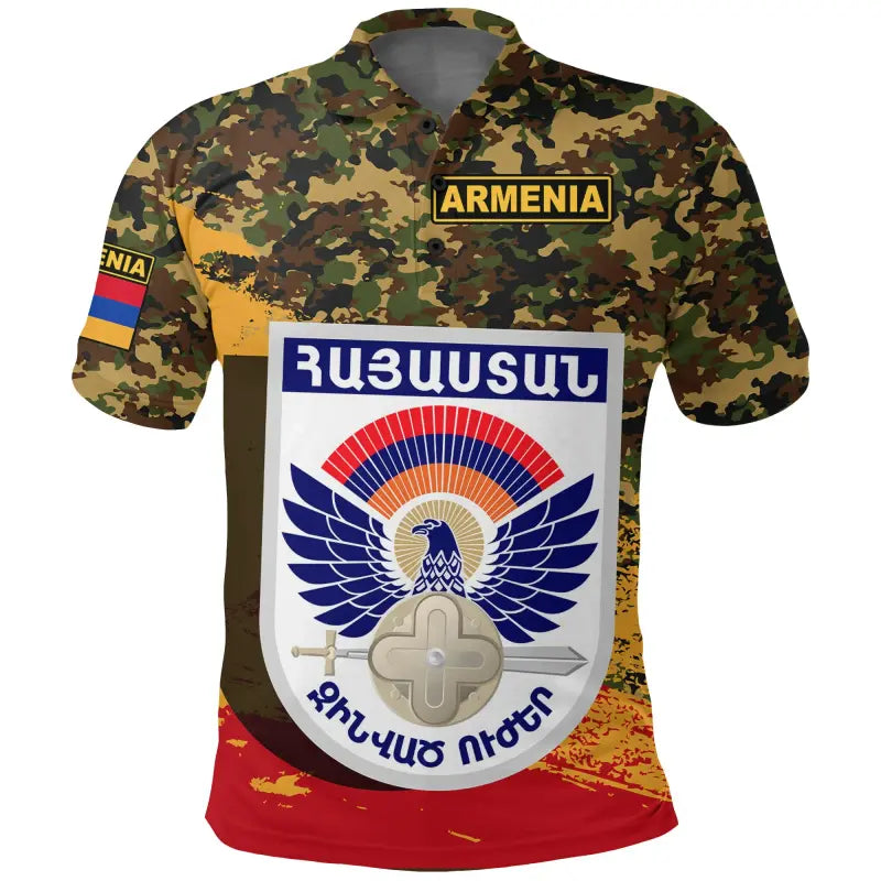 Armenian Army Polo Shirt RLT8 - Wonder Print Shop