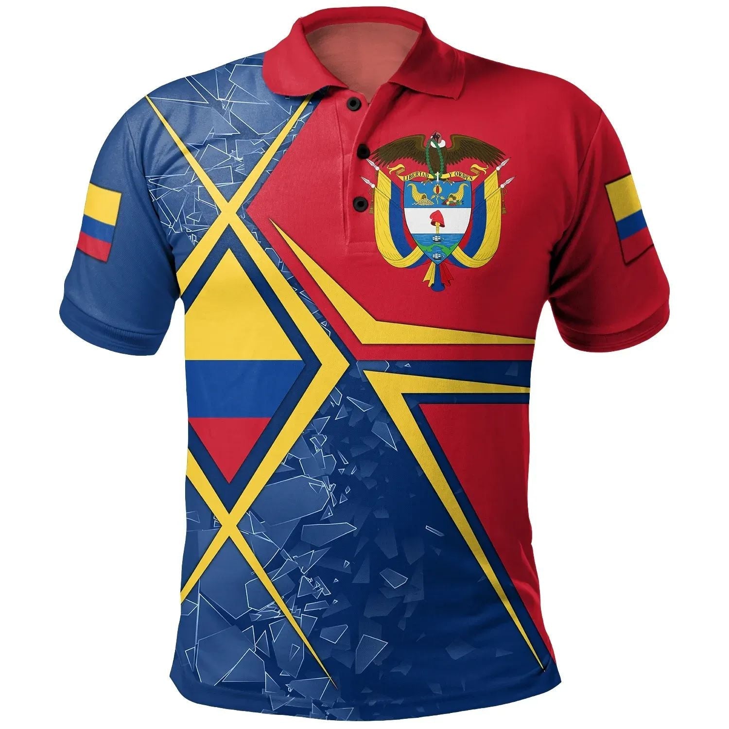 Colombia Polo Shirt Colombia Legend RLT7 - Wonder Print Shop