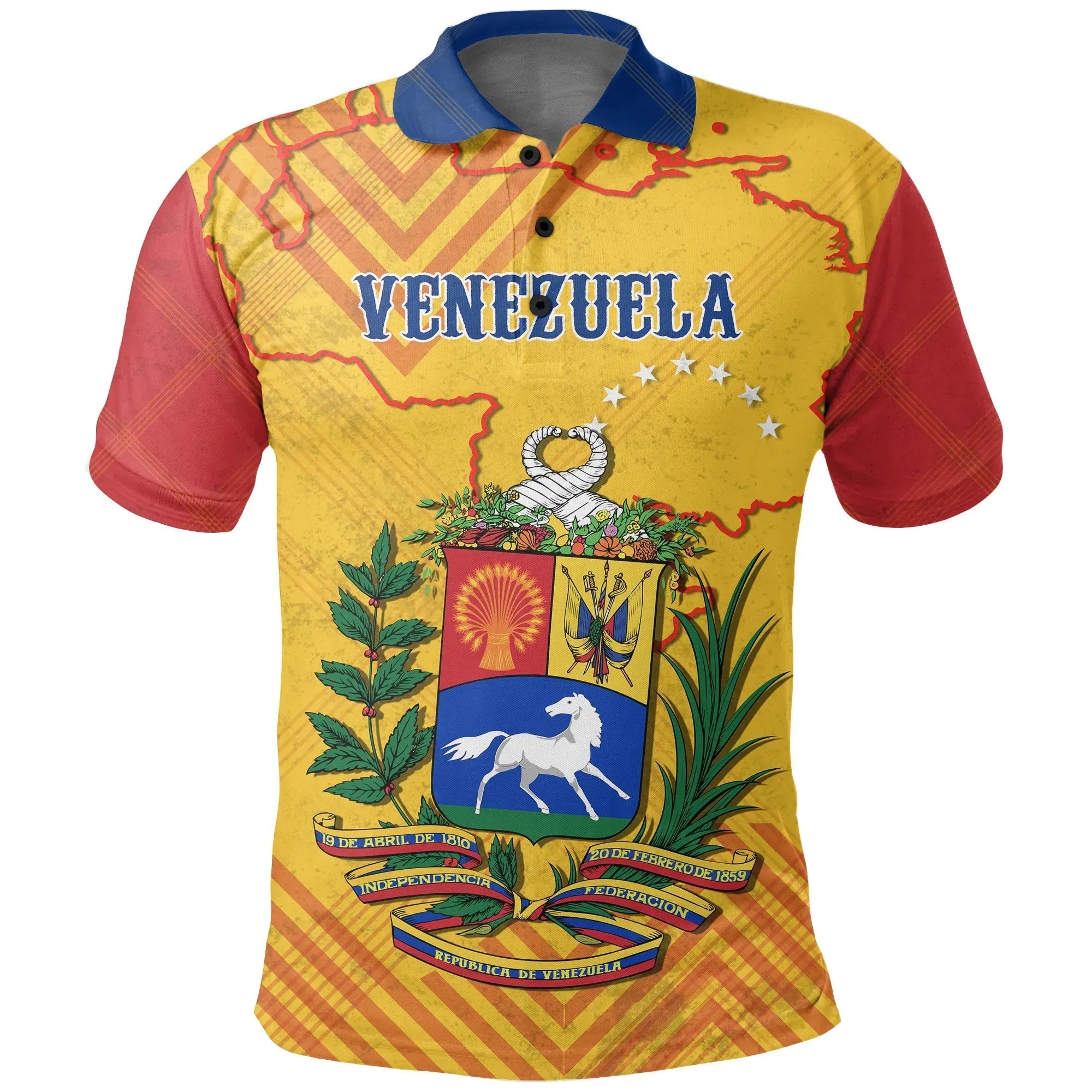 Venezuela Polo Shirt Mix RLT7 - Wonder Print Shop