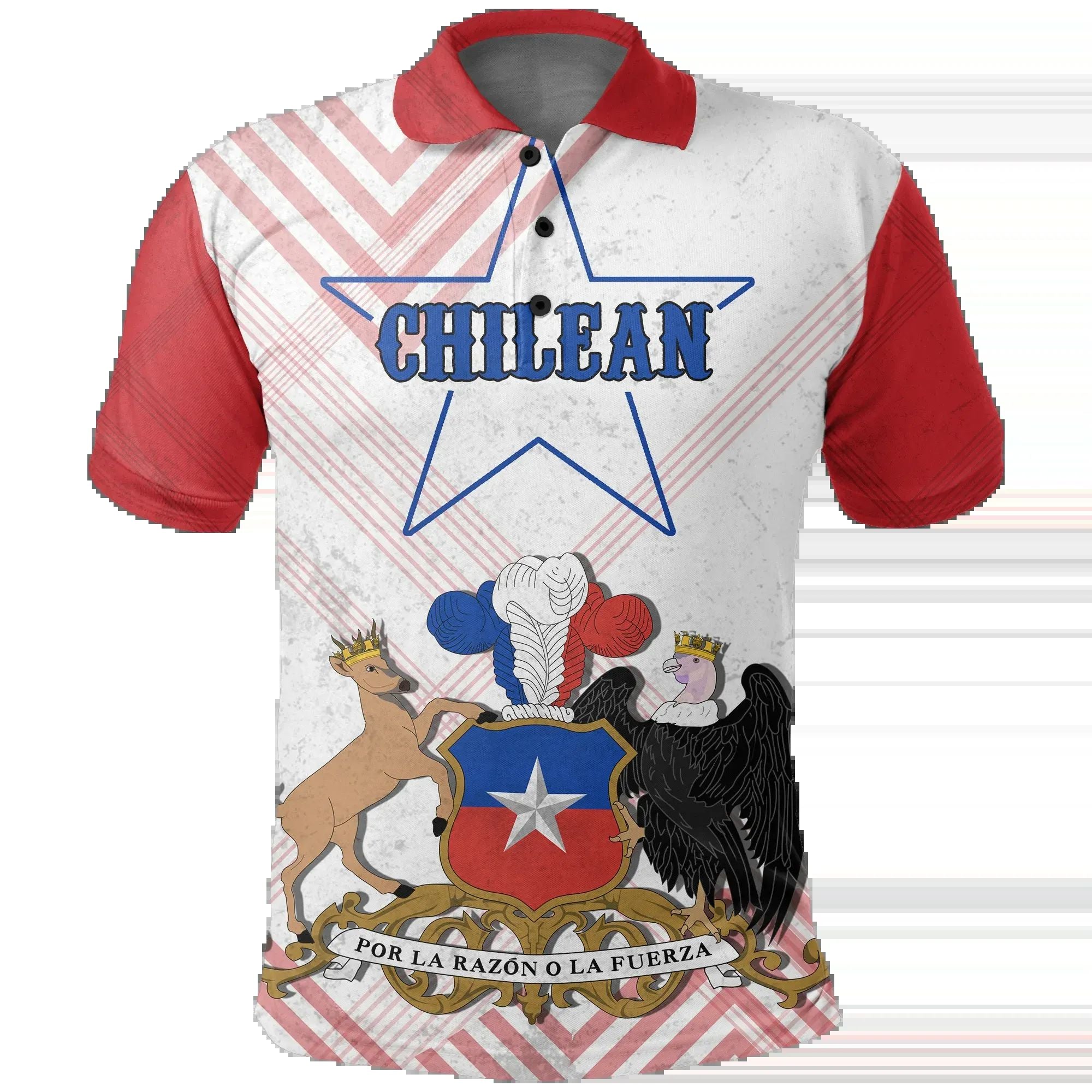 Chile Mix Polo Shirt RLT7 - Wonder Print Shop