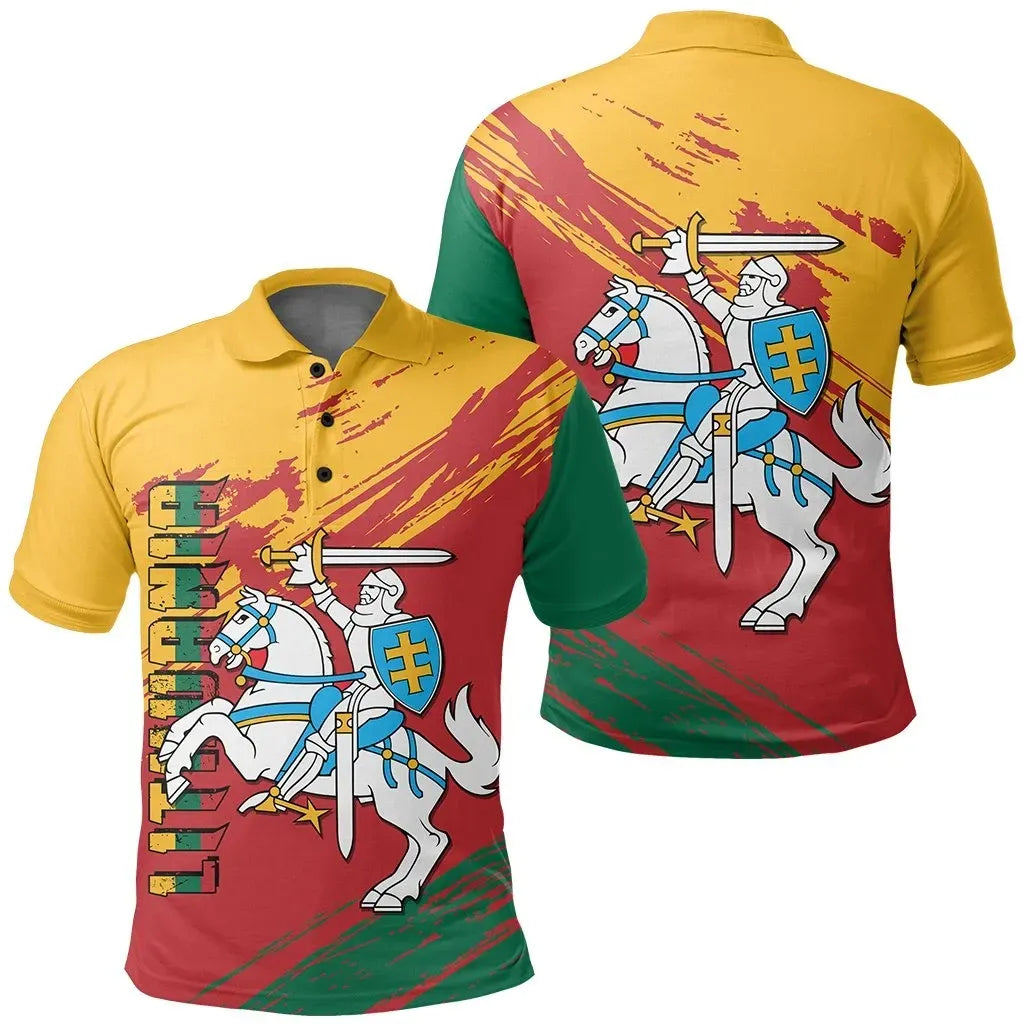 Lithuania State Polo Shirt Original RLT6 - Wonder Print Shop