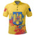 Romania Polo Shirt Coat Of Arms Spaint Style RLT13 - Wonder Print Shop