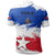 Chile Polo Shirt Chile Flag Brush RLT7 - Wonder Print Shop