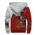 Chile Sherpa Hoodie Special Coat of Arms RLT7 - Wonder Print Shop