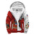 Chile Sherpa Hoodie Special Coat of Arms RLT7 - Wonder Print Shop